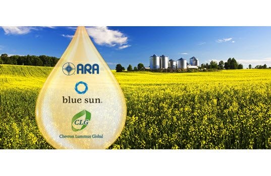 Blue Sun Energy, ARA Inc. and Chevron Lummus Global Partner in Successful Biofuels ISOCONVERSION Demonstration