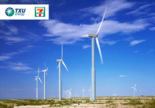 7-Eleven® Signs Agreement with TXU Energy to Power Most Texas Stores with Wind Energy