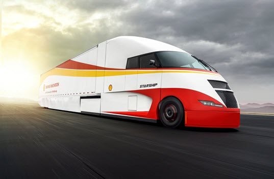 Shell and AirFlow Truck Company Debut Energy-Efficient Class 8 Truck