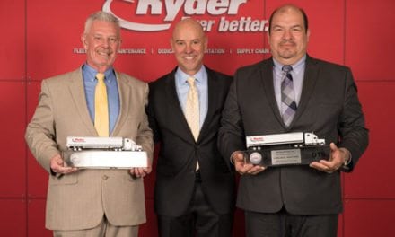 Top Ryder Drivers Selected for “Driver of the Year” Distinction and Cash Prize