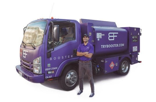 Booster Expands Fuel Delivery and Tire Care Service for Fleets