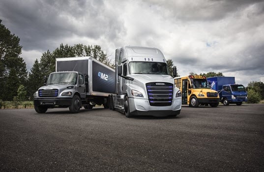 Daimler Trucks North America Unveils Two Freightliner Electric Vehicle Models and Freightliner Electric Innovation Fleet