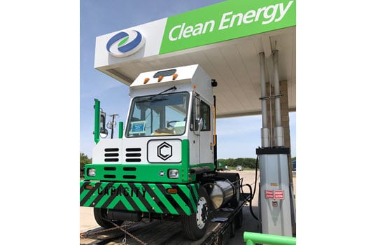 REV Group’s Capacity Trucks Introduces LNG-Fueled Terminal Tractors