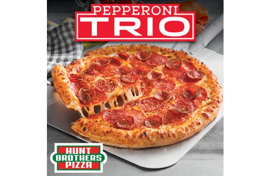 Hunt Brothers® Pizza Launches Pepperoni Trio