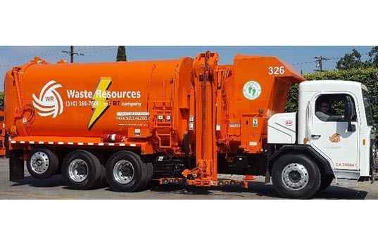 City Of Carson Unveils The First Electric Trash Truck To Provide Residential Service