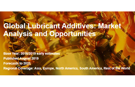 Lubricant Additives Chemistries that are Ready for Market Changes are Set for High Growth, Forecasts Kline