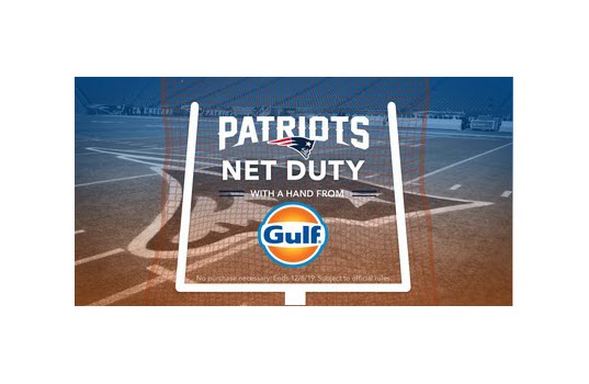 Gulf and New England Patriots Announce New Partnership