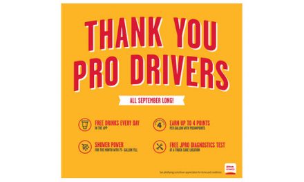 Pilot Company Thanks Professional Drivers all September with Free Drinks and Deals