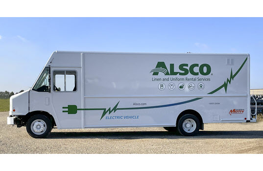 Alsco Uniforms North America Launches Fleet Electrification Program