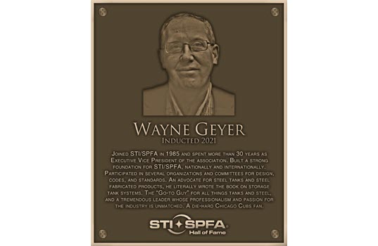 Wayne Geyer, Former STI/SPFA EVP, Inducted Into Hall of Fame