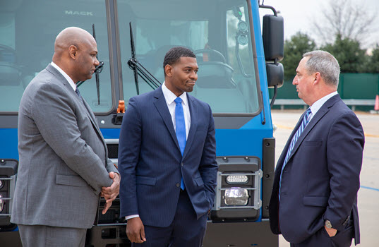 EPA Administrator, UAW President Test-Drive Electric Volvo and Mack Trucks