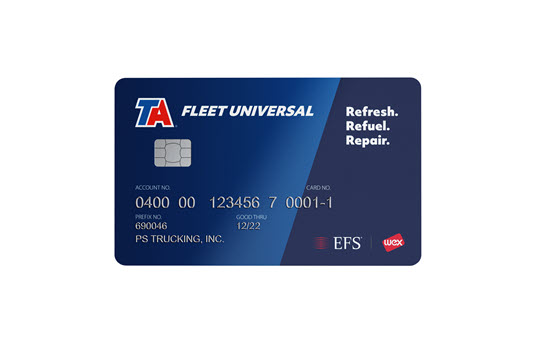TravelCenters of America Launches New Custom Fleet Credit Card Program
