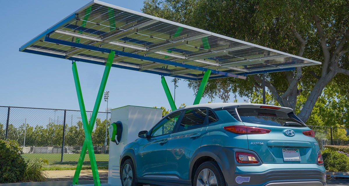 Paired Power Unveils New EV Charging Solar Canopy