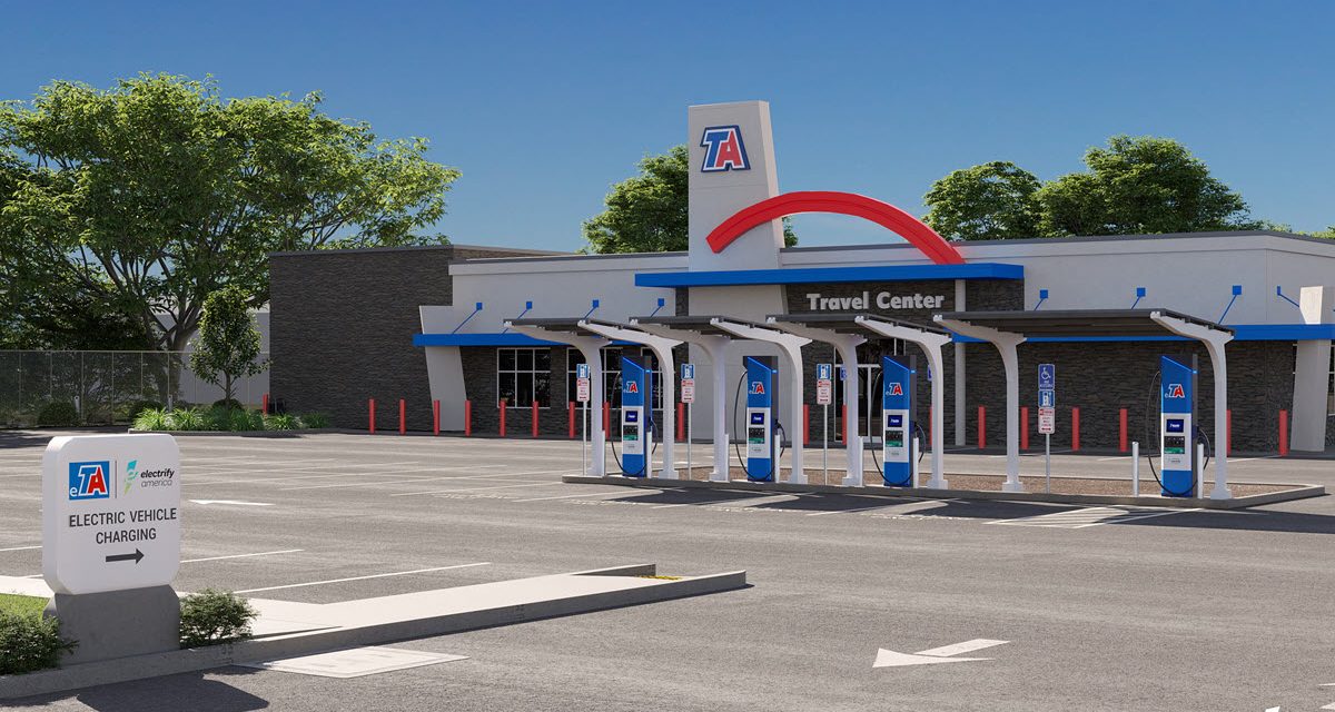 TravelCenters of America to Expand Electric Vehicle Infrastructure