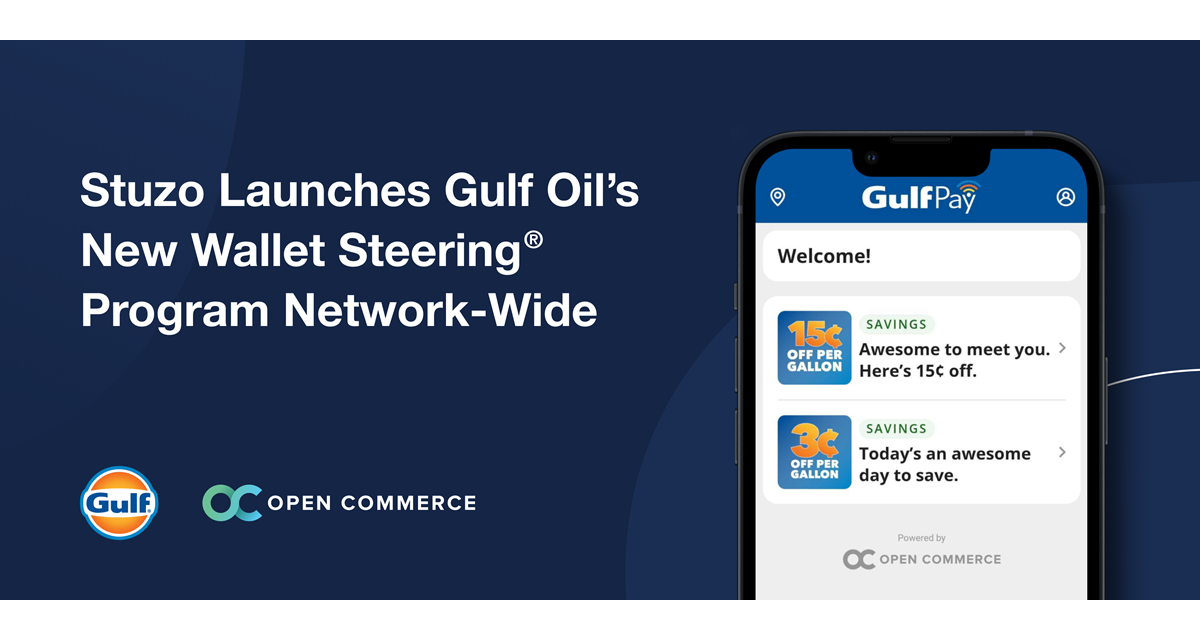 Stuzo Launches Gulf Oil’s New Wallet Steering Program Network-Wide