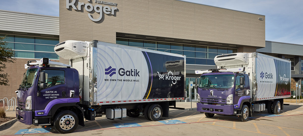 Gatik and Kroger Celebrate Successful Autonomous Trucking Operations